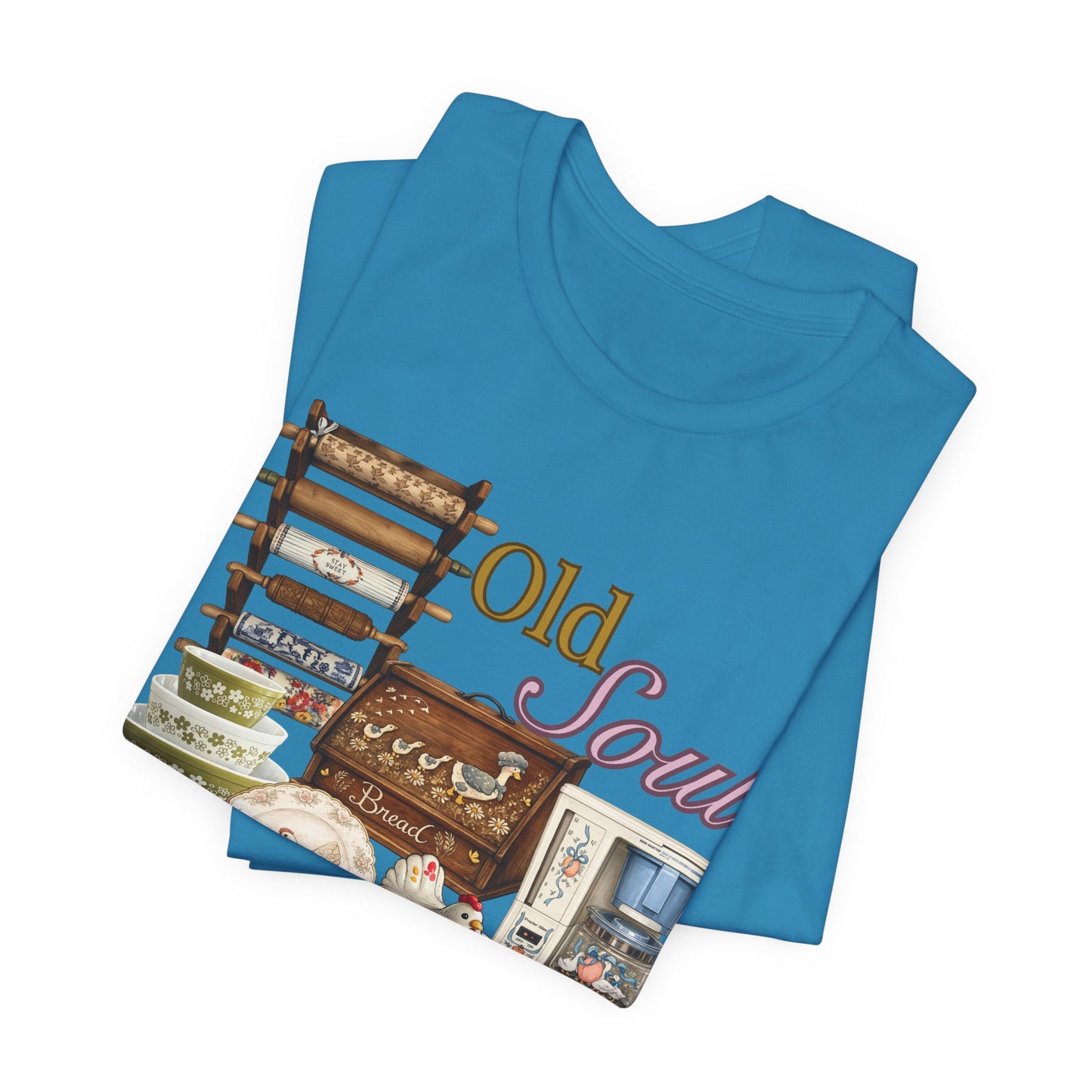 Old Soul Vintage Teacups T-Shirt
