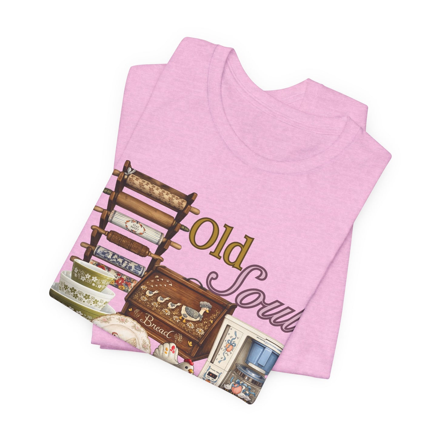 Old Soul Vintage Teacups T-Shirt