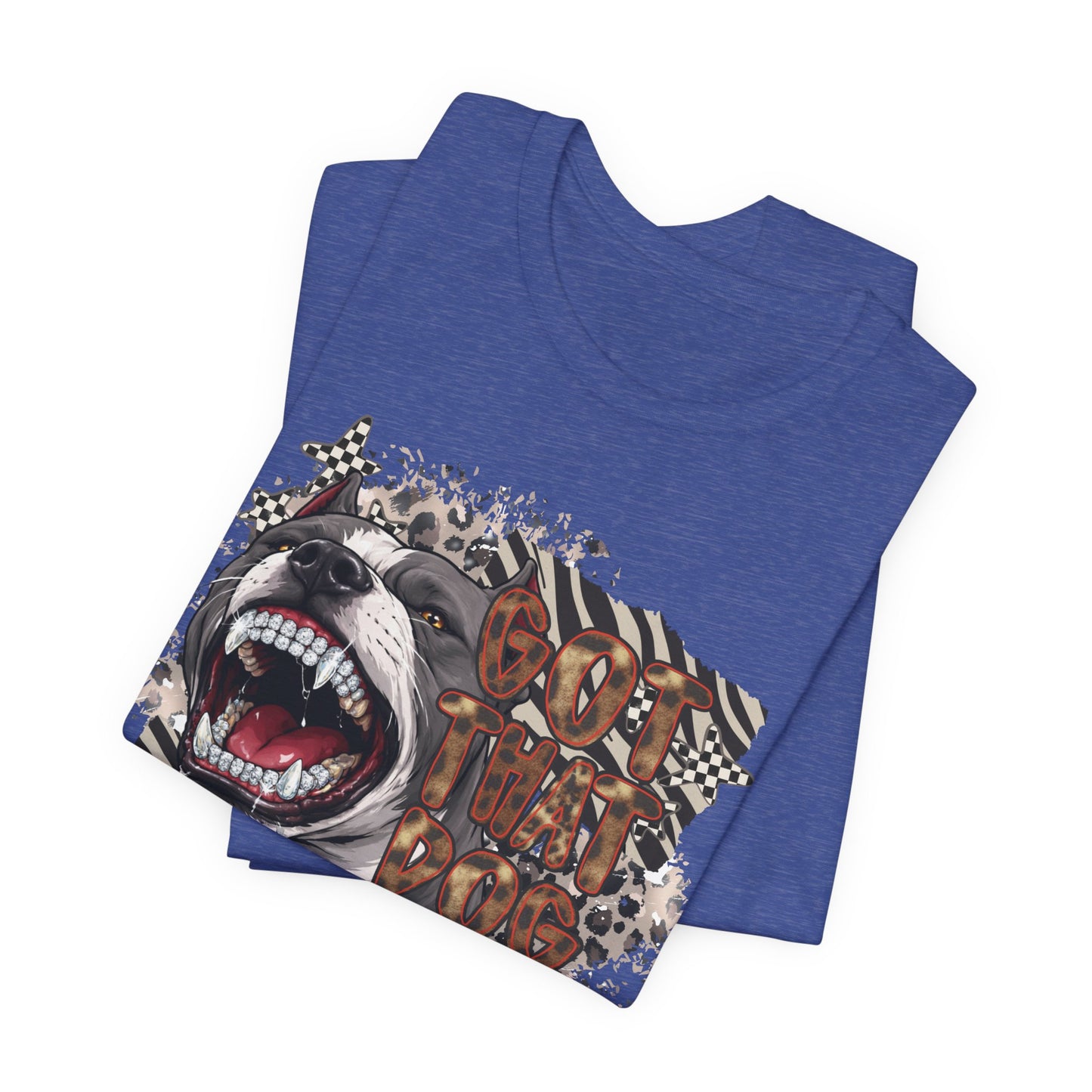 T-Shirt — Fierce Tiger Smile Graphic Tee ("Just Be Nice")