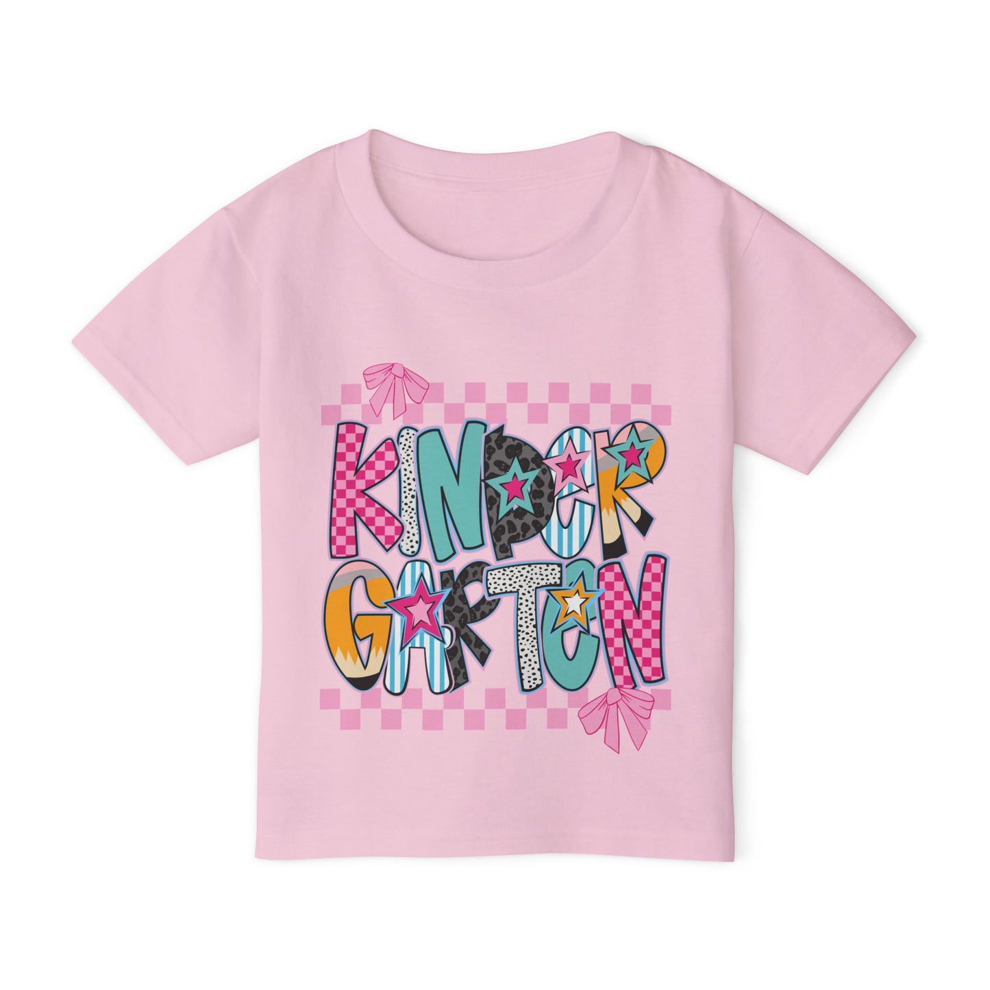 Kindergarten Toddler T‑Shirt — Colorful 'Kindergarten' Back‑to‑School Design