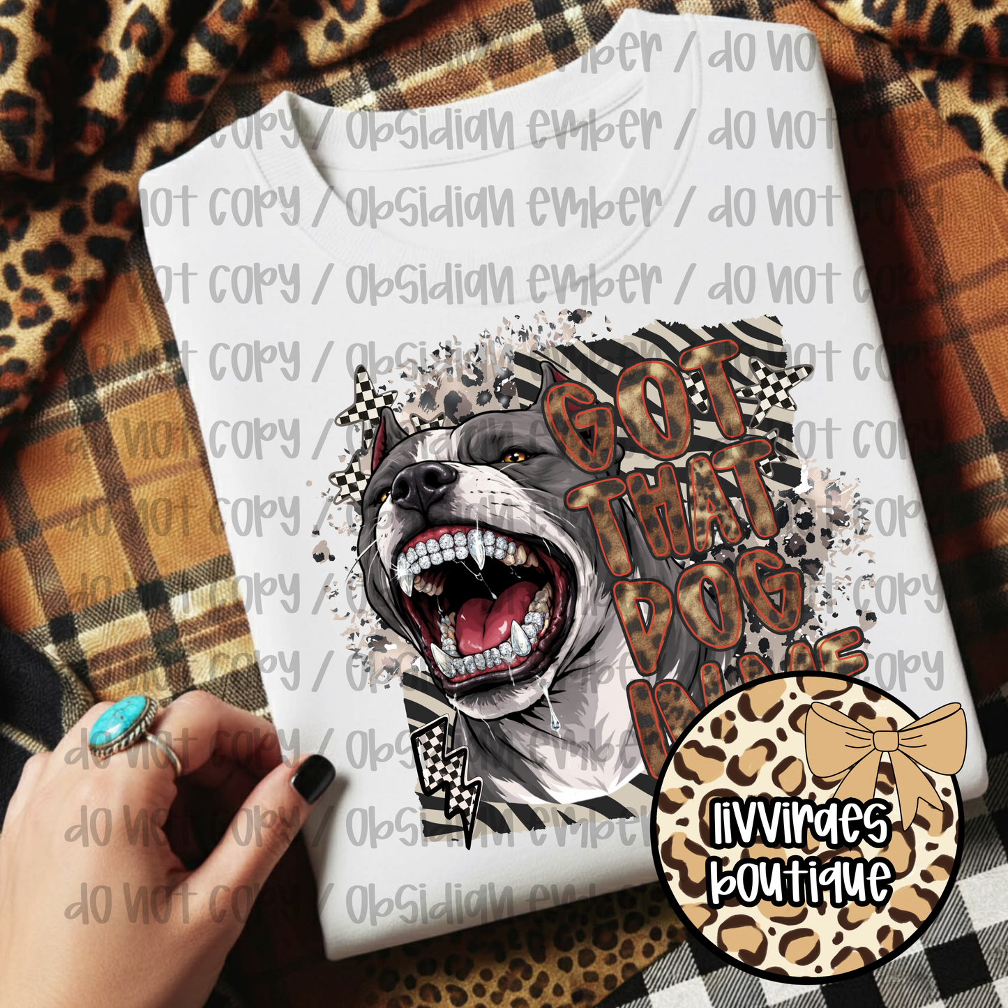 T-Shirt — Fierce Tiger Smile Graphic Tee ("Just Be Nice")