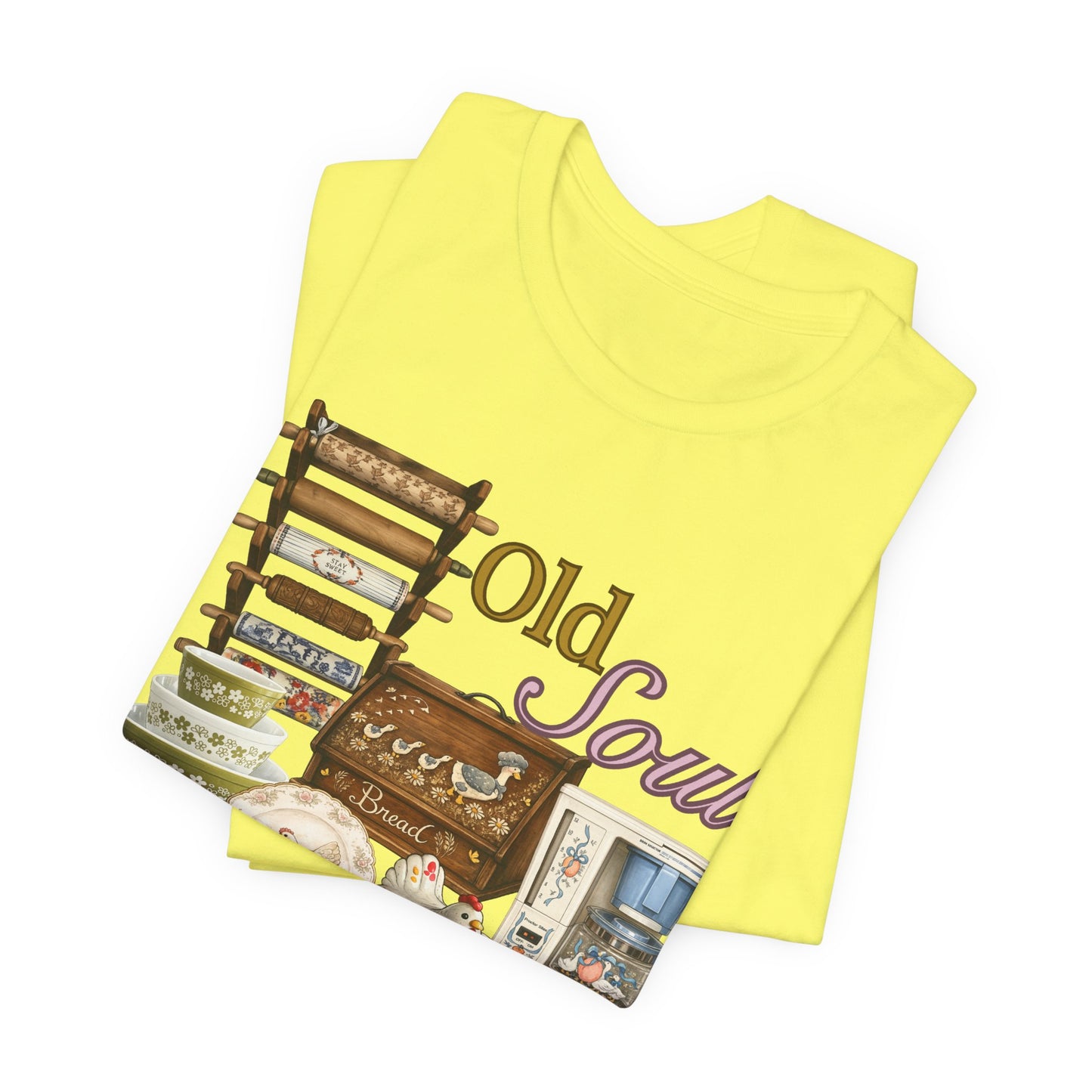Old Soul Vintage Teacups T-Shirt