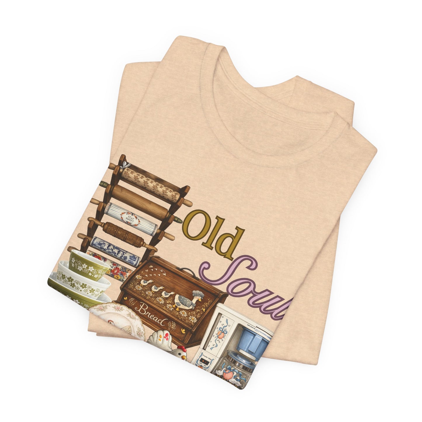 Old Soul Vintage Teacups T-Shirt