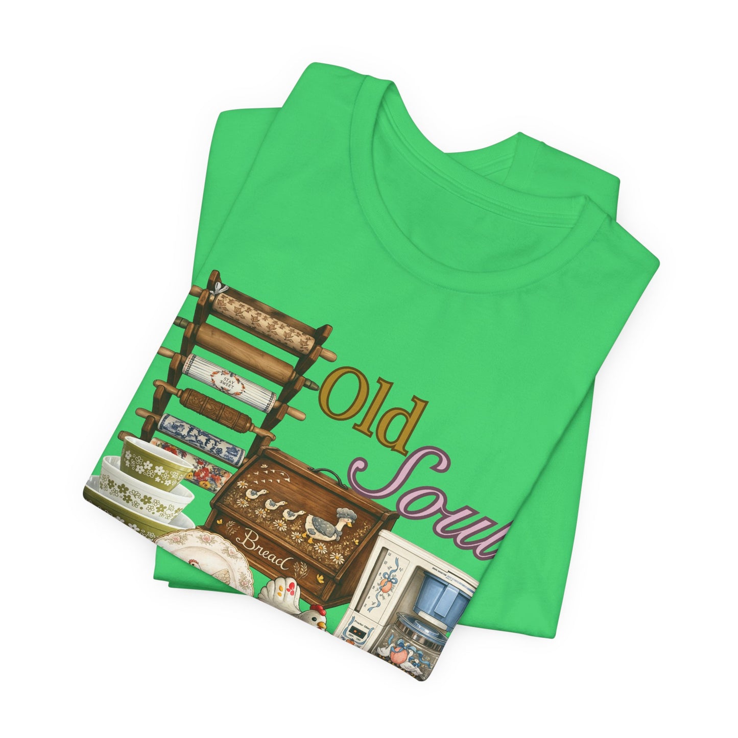 Old Soul Vintage Teacups T-Shirt